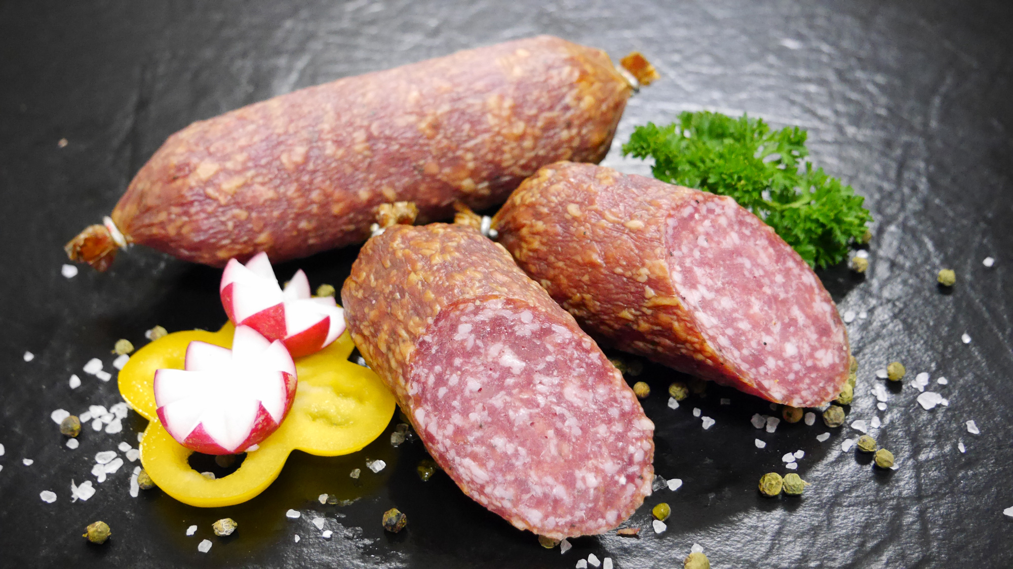 Salami mediteran » Metzgerei Dölz - seit 1984